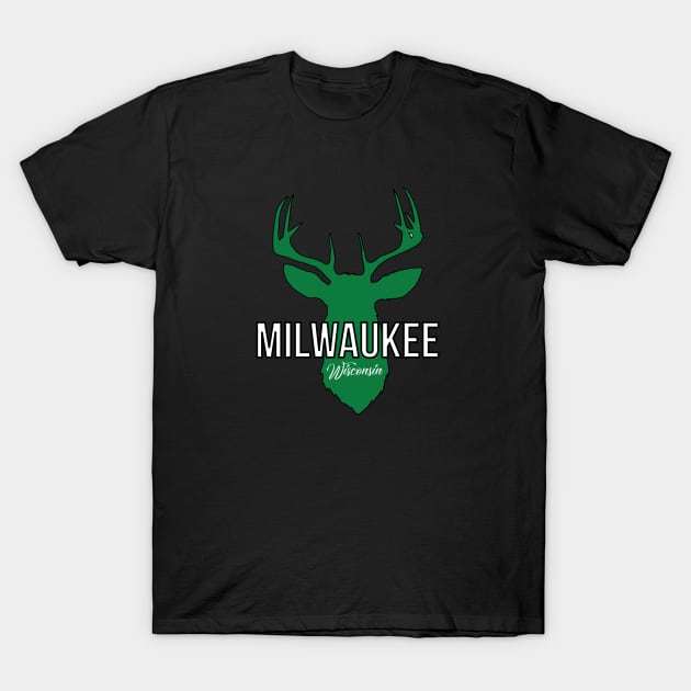 Milwaukee Wisconsin T-Shirt by ACGraphics